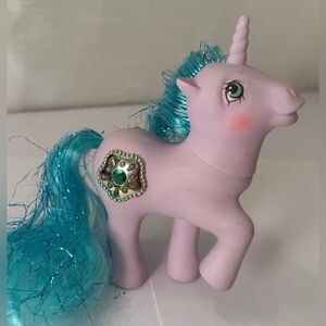 1987 Vintage G1 My Little Pony Princess Sparkle Amethyst Unicorn